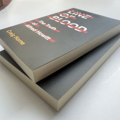 80gsm A5 Book Printing For Novel Book Matt Lamination Pattern Embossing