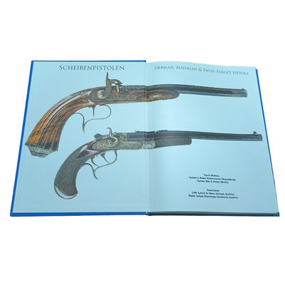 Printing And Binding Services Smyth Sewn Hardcover Glossy Art Book Printing For German Austrian And Swiss Target Pistols