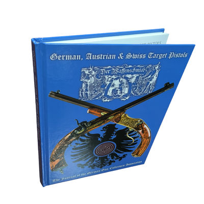 Printing And Binding Services Smyth Sewn Hardcover Glossy Art Book Printing For German Austrian And Swiss Target Pistols